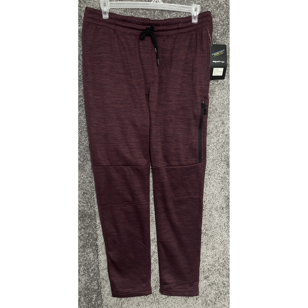 LOGAN AND MARTIN SWEATPANTS 3 Pocket Wine Heather Size XL